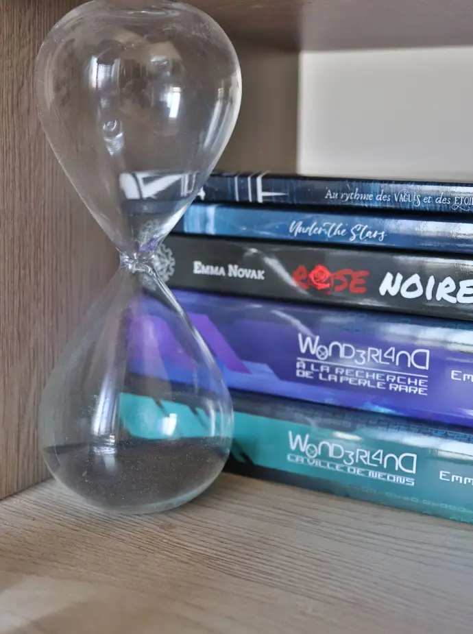 Pile de romans écrit par Emma Novak